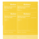 BIODANCE Radiant Vita Niacinamide Real Deep Mask (4-Pack)
