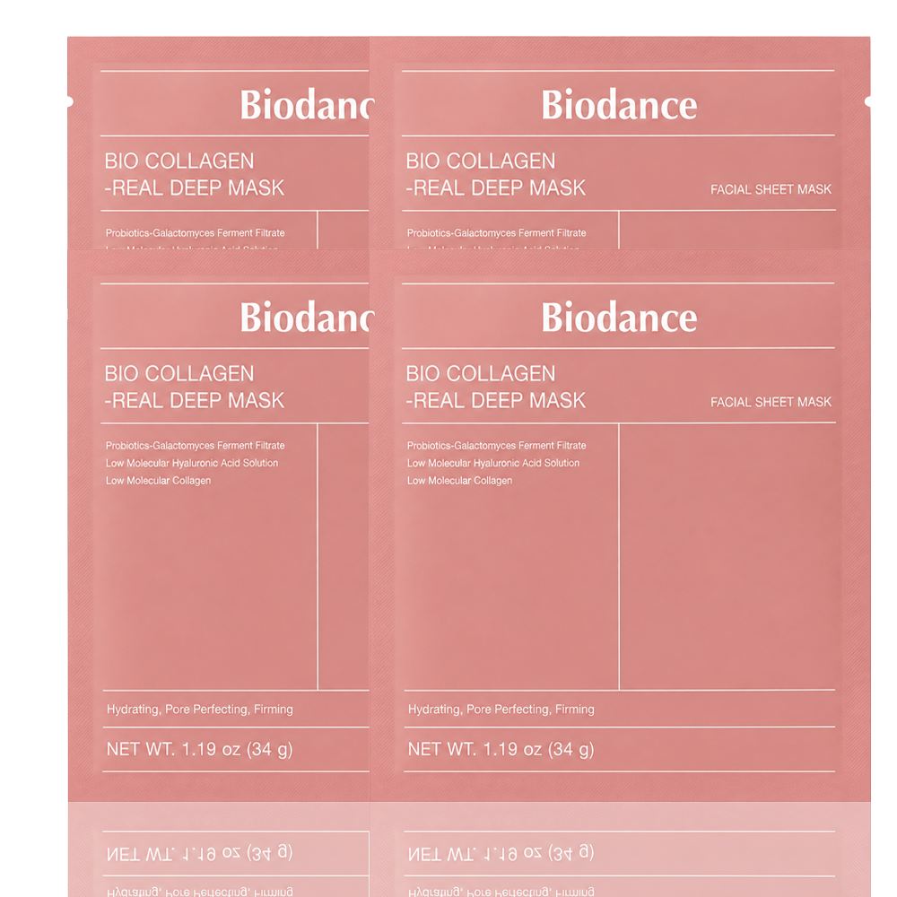 BIODANCE Bio-Collagen Real Deep Mask (4-Pack)