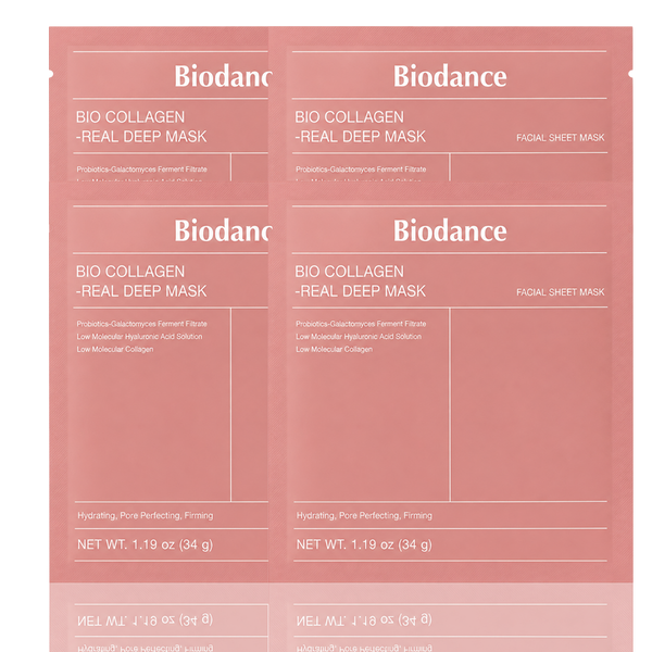 BIODANCE Bio-Collagen Real Deep Mask (4-Pack)
