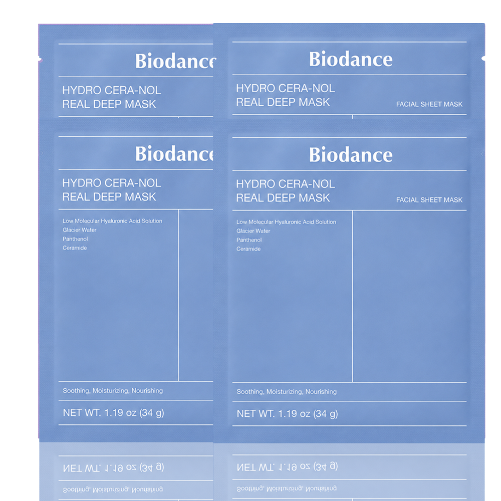 BIODANCE Hydro Cera-nol Real Deep Mask (4 Pack)