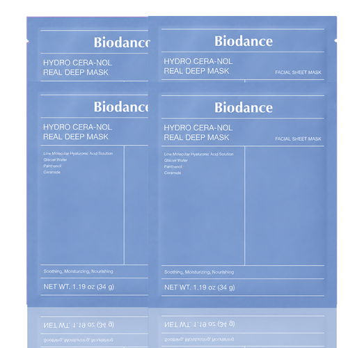 BIODANCE Hydro Cera-nol Real Deep Mask (4 Pack)