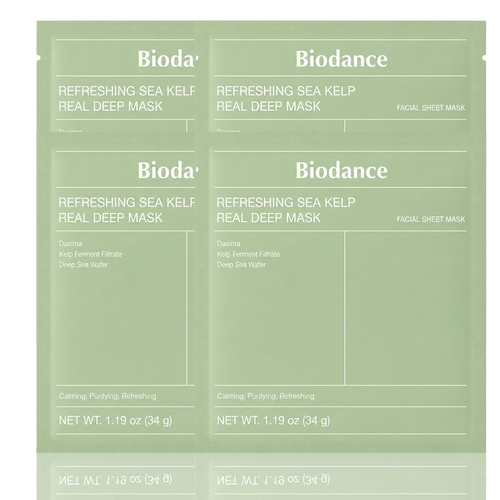 BIODANCE Refreshing Sea Kelp Real Deep Mask (4-Pack)