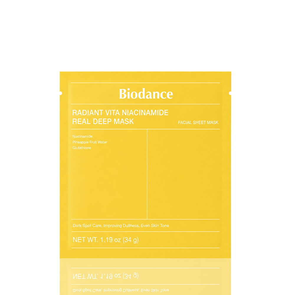 BIODANCE Radiant Vita Niacinamide Real Deep Mask (1-Pack)