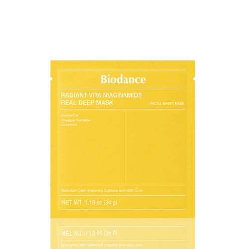 BIODANCE Radiant Vita Niacinamide Real Deep Mask (1-Pack)