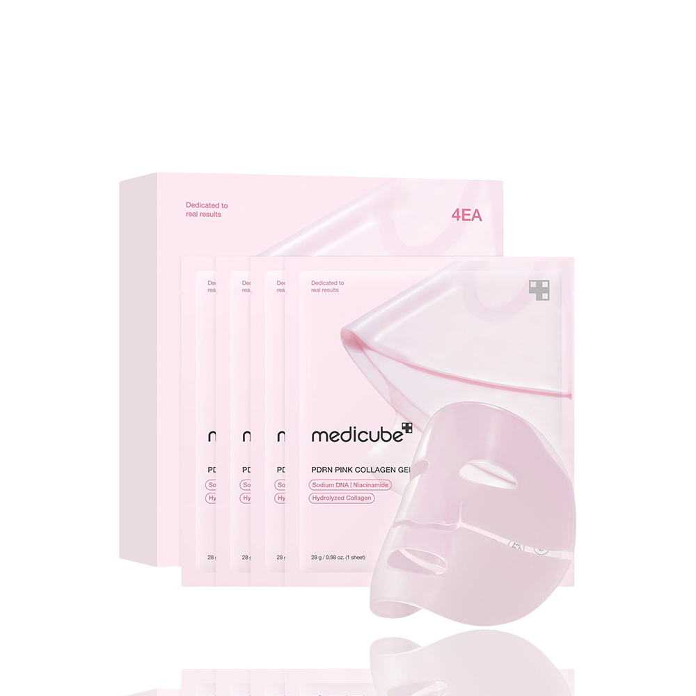 PDRN Pink Collagen Jelly Gel Mask (4 Pack)
