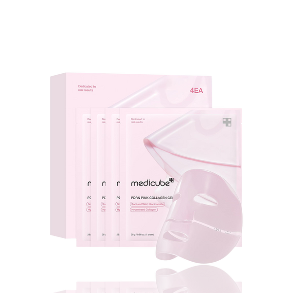 PDRN Pink Collagen Jelly Gel Mask (4 Pack)