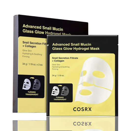 Advanced Snail Mucin Glass Glow Hydrogel Mask